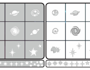 AirNails Mask. Space Collection