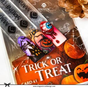 Alternative view of Stamping plate 41 trick or treat