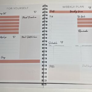 Alternative view of Boss Babe Weekly planner