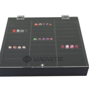Nail art display box black