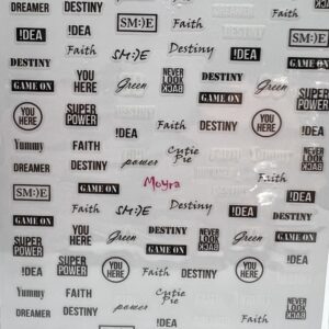 moyra nail sticker 09