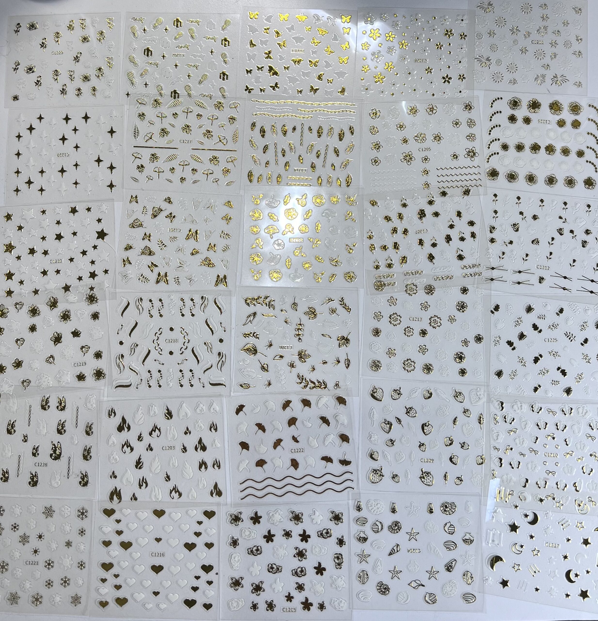 Sticker Gold 01 (30 vellen)