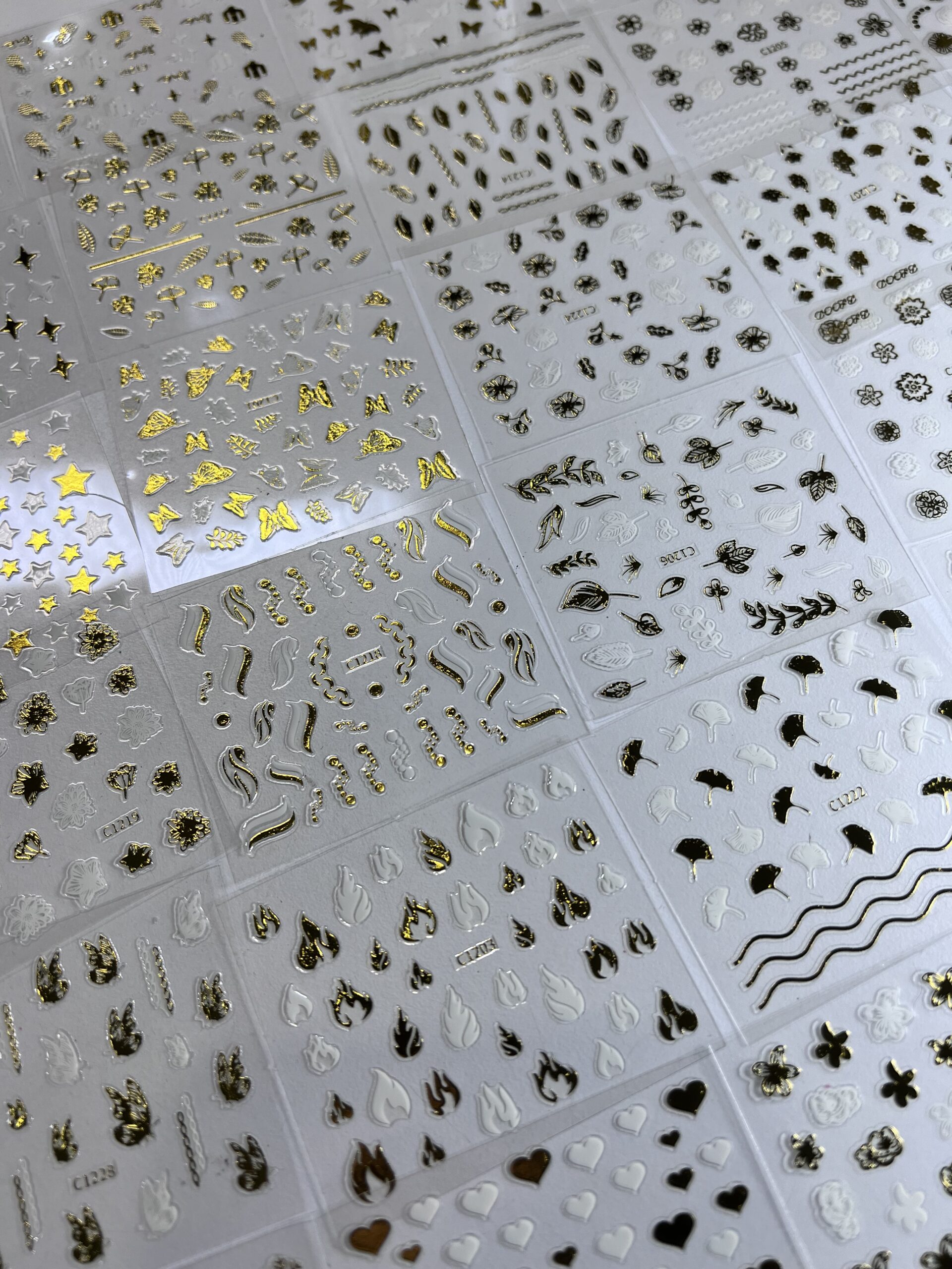 Sticker Gold 01 (30 vellen) - Afbeelding 2