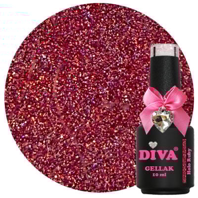 DIVA Gellak Holo ruby