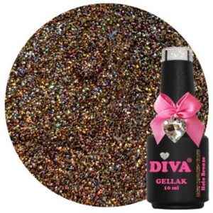 Diva Gellak Holo Bronze10ml