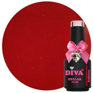 Diva gelpolish Redlicious 10ml