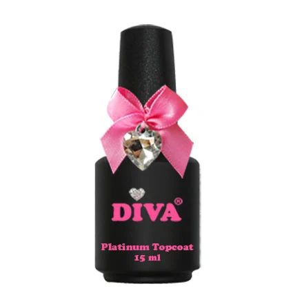 DIVA Platinum Topcoat - No Wipe 15 ml