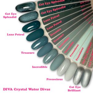 Alternative view of Diva Gellak 6x6ml Crystal Water Divas collectie
