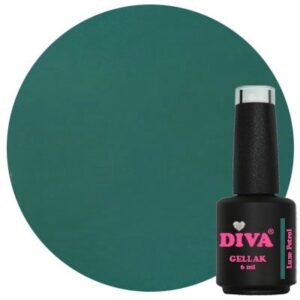 Diva Gellak 6ml Luxe Petrol ( Crystal Water Divas collectie)
