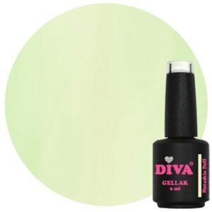 Diva Gellak 6ml Pistachio Puff ( Sorbet Candy collectie)