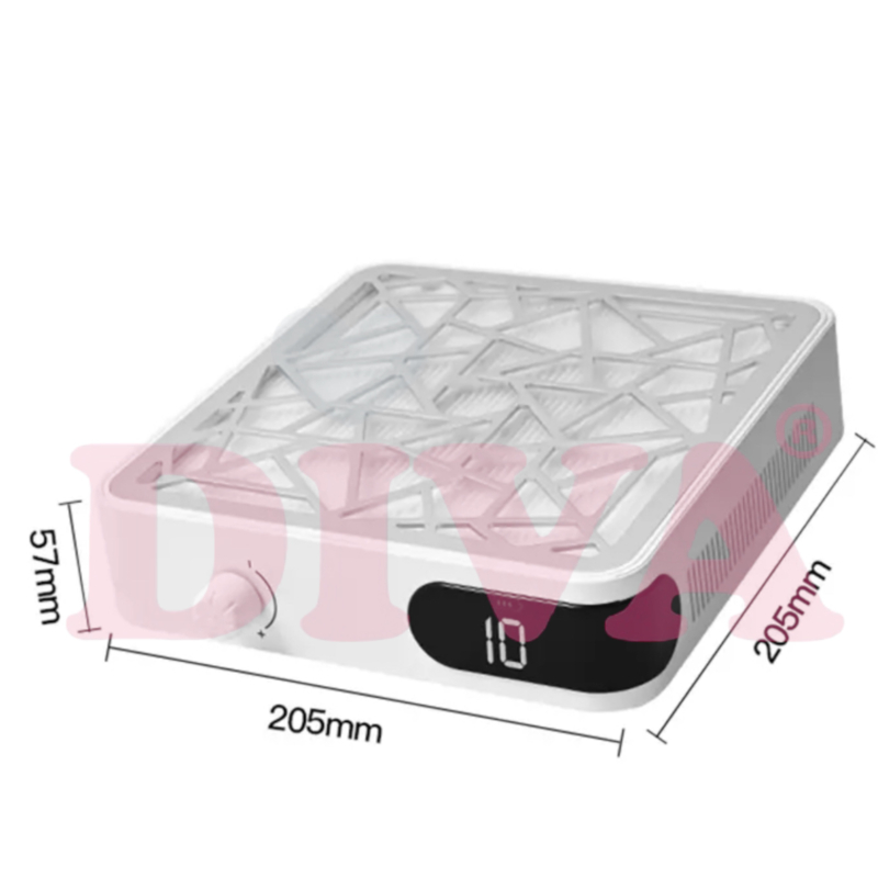 DIVA'S Speed Nail Dust Collector white - Afbeelding 2