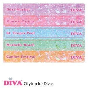 Diva Naamlabels Diva Citytrip for Divas Collection