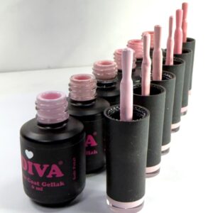 Alternative view of Diva Gellak 6x6ml  miss mellow palette collection