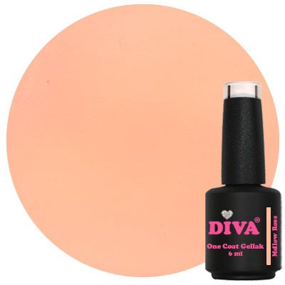 Diva one coat Gellak 6ml Mellow Rose (miss mellow palette collection)