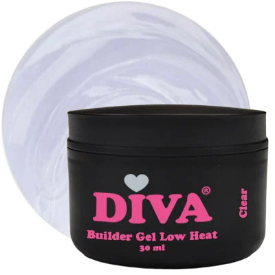 DIVA Builder Gel LOW HEAT Clear 30ml