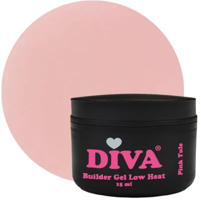 DIVA Builder Gel LOW HEAT Pink Tule 15 ml