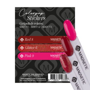 Colorpop Stickervel Gelpolish 600111 t/m 600113