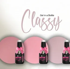 DIVA Gel in a Bottle Classy Collection - 5x 15 ml Actieprijs met gratis Colorpop Stickers