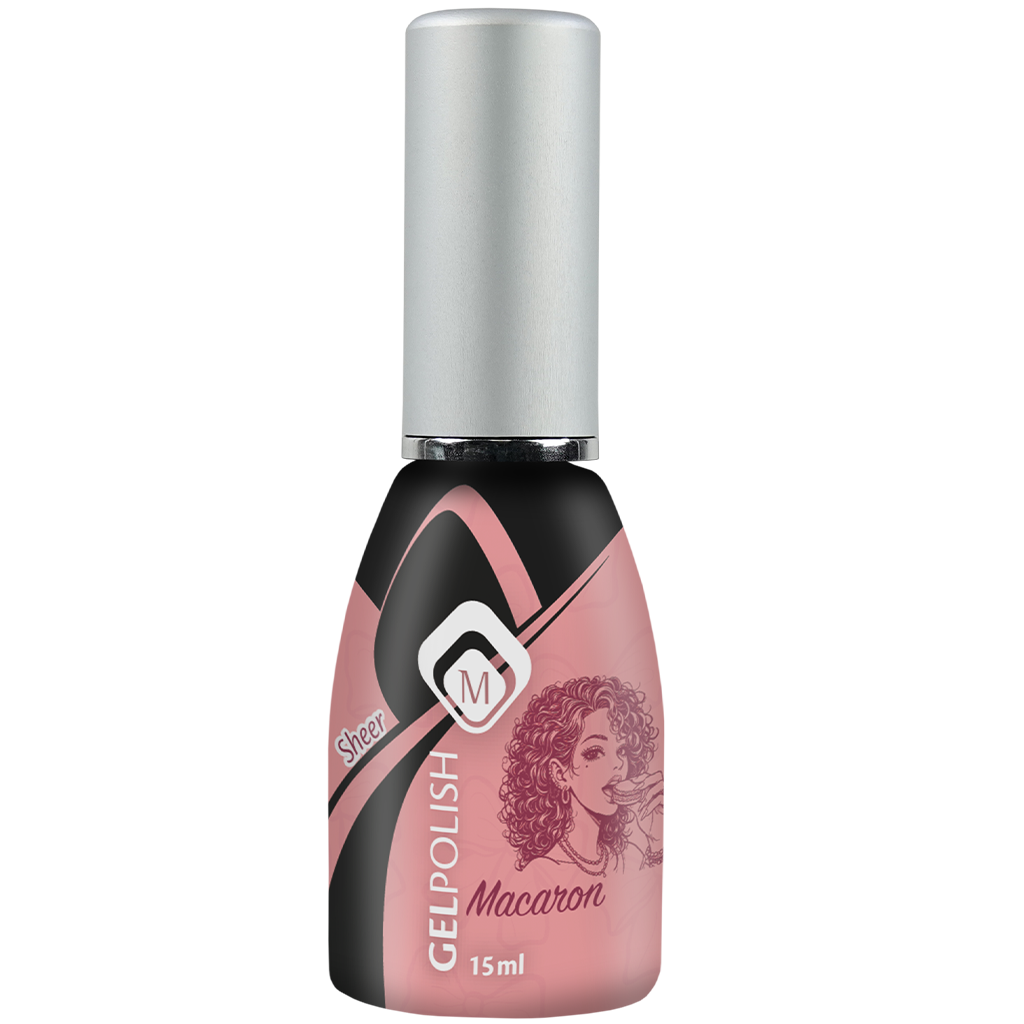 Sheer Gelpolish Macaron 15ml - Afbeelding 2