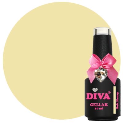 Diva Gellak 10ml Soft Honey ( Set Hello Yellow Glow)