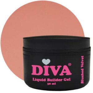 Diva Liquid Builder gel Blushed Velvet 30ml pot