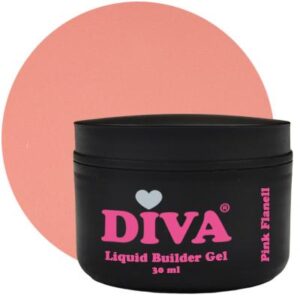 Diva Liquid Builder gel Pink Flanell 30ml pot