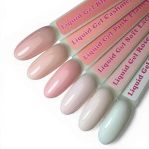Diva Set 6x30 ml Liquid Builder gel (gratis fineliner en naamstickers)