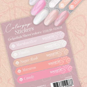 Colorpop Stickervel Sheer Gelpolishes