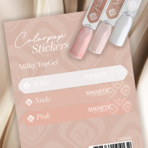 Colorpop Stickervel Milky Topgels