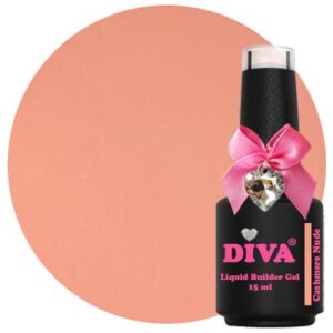 Diva Liquid Builder gel cashmere nude 15ml flesje