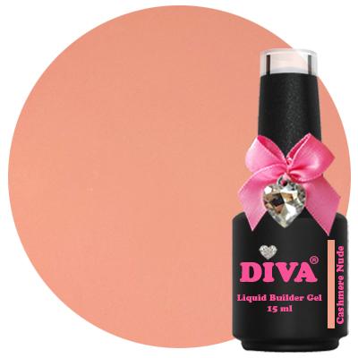 Diva Liquid Builder gel cashmere nude 15ml flesje