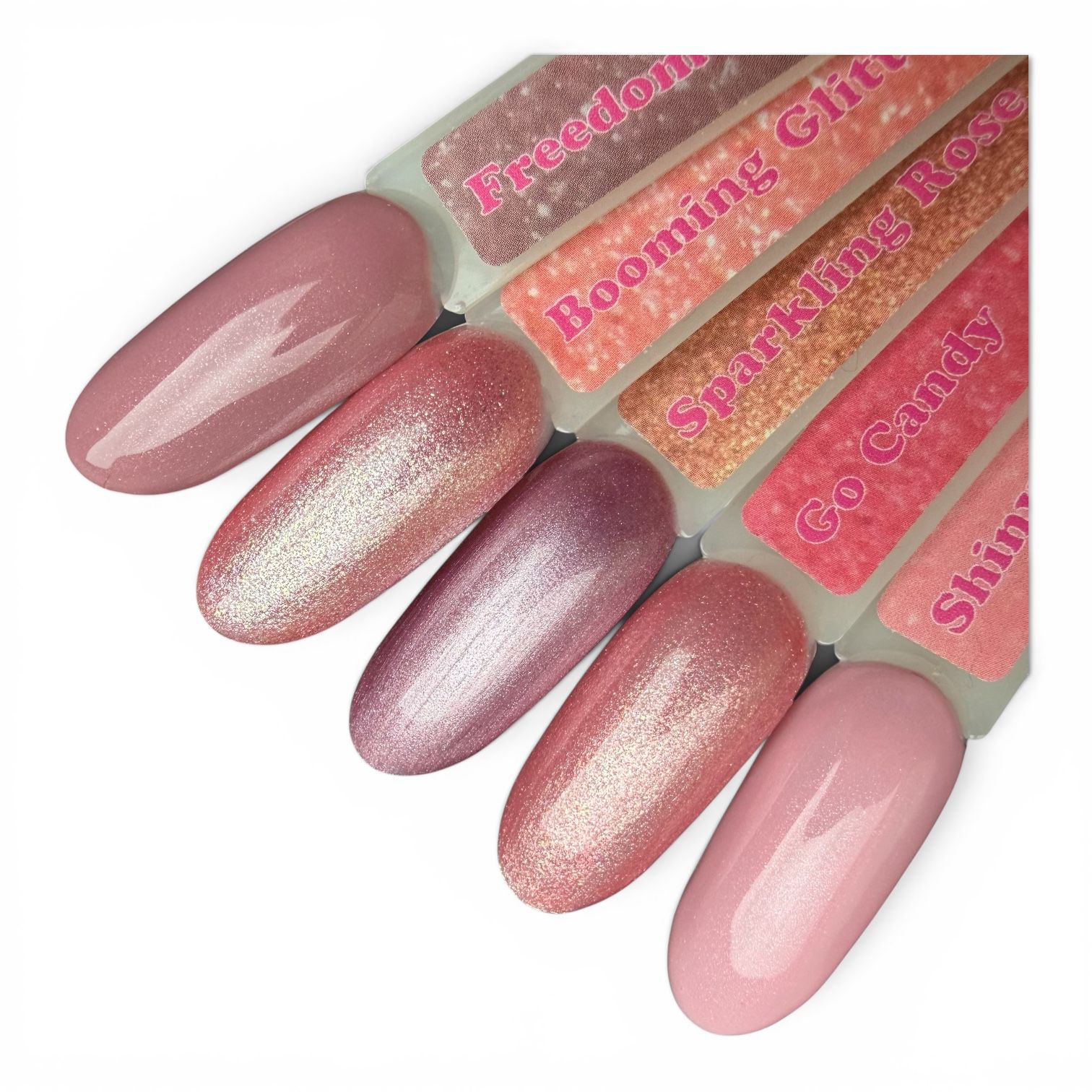 Diva Gelpolish Freedom Pink 10ml (Miss Sparkle) - Afbeelding 2