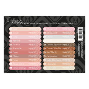 Stickervel blushes 231401 t/m 231425