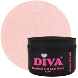 Diva Low Heat Builder Gel Diamond Blush