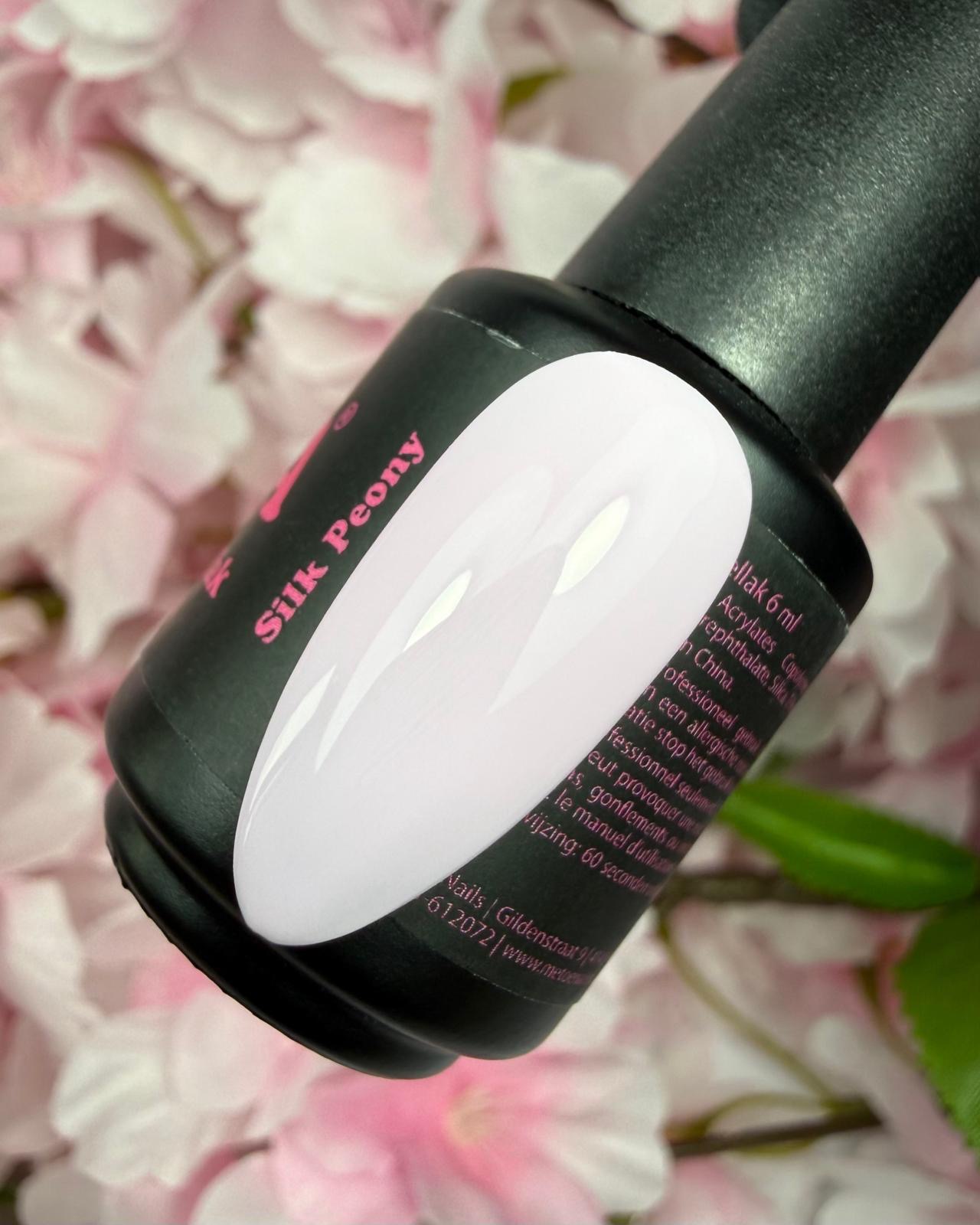 Diva One Coat Gellak Silk Peony - Afbeelding 2