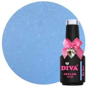Diva Gellak Sky Dust 10ml  (Aqua diva vibes)