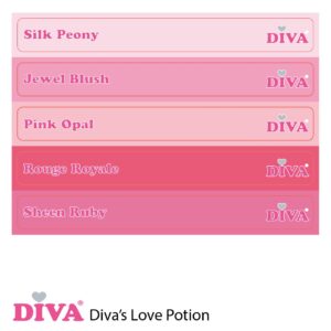 Diva naamstickers One Coat Gellak Love Potion