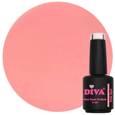 Diva One Coat Gellak Pink Opal