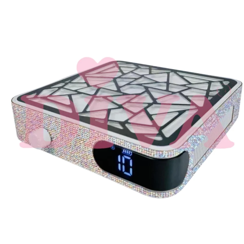 DIVA Speed Nail Dust Collector Crystal Rhinestones CLEAR