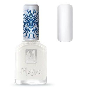 Moyra stamping nail polish white sp07