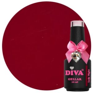 Diva Gellak Lady Night 10ml (Too Hot To Handle)