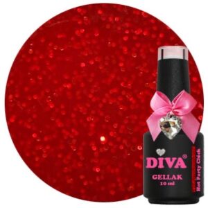 Diva Gellak Hot Party Chick 10ml (Flame of Passion collectie)