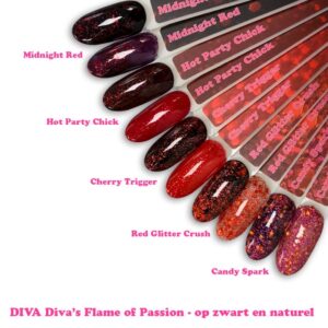 Diva Gellak Candy Spark 10ml (Flame of Passion collectie) - Afbeelding 2